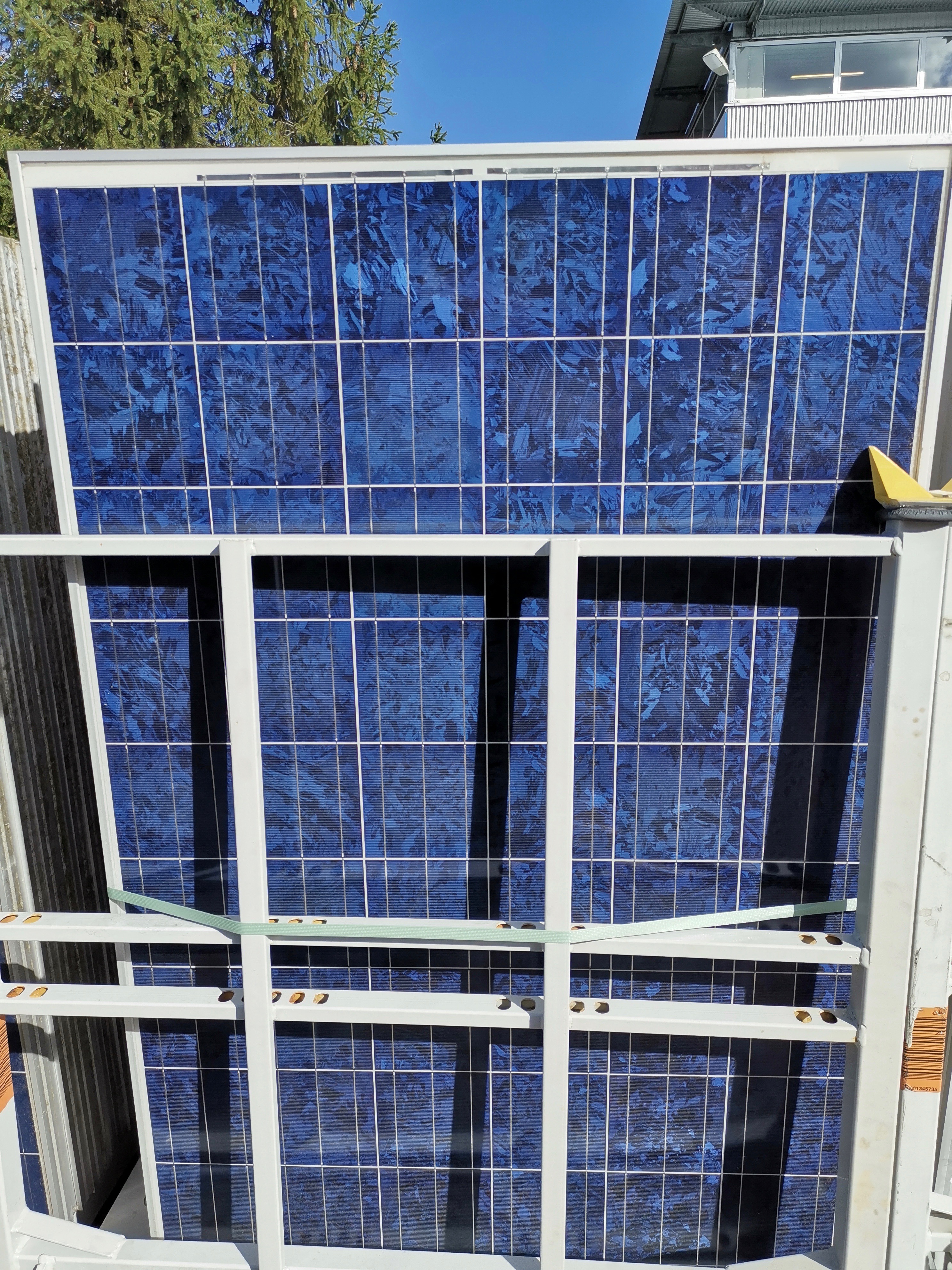 Used solar panels