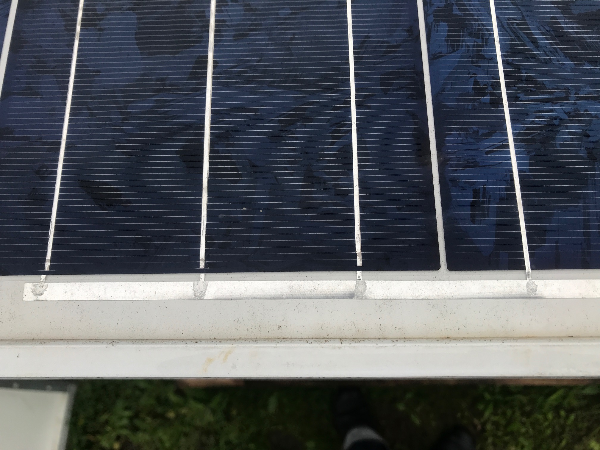 Used solar panels